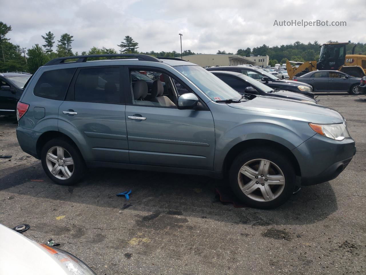 2009 Subaru Forester 2.5x Premium Зеленый vin: JF2SH63629H779227