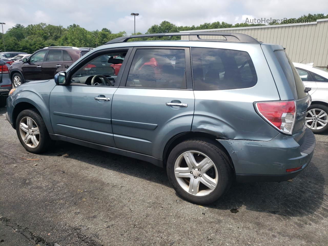 2009 Subaru Forester 2.5x Premium Green vin: JF2SH63629H779227