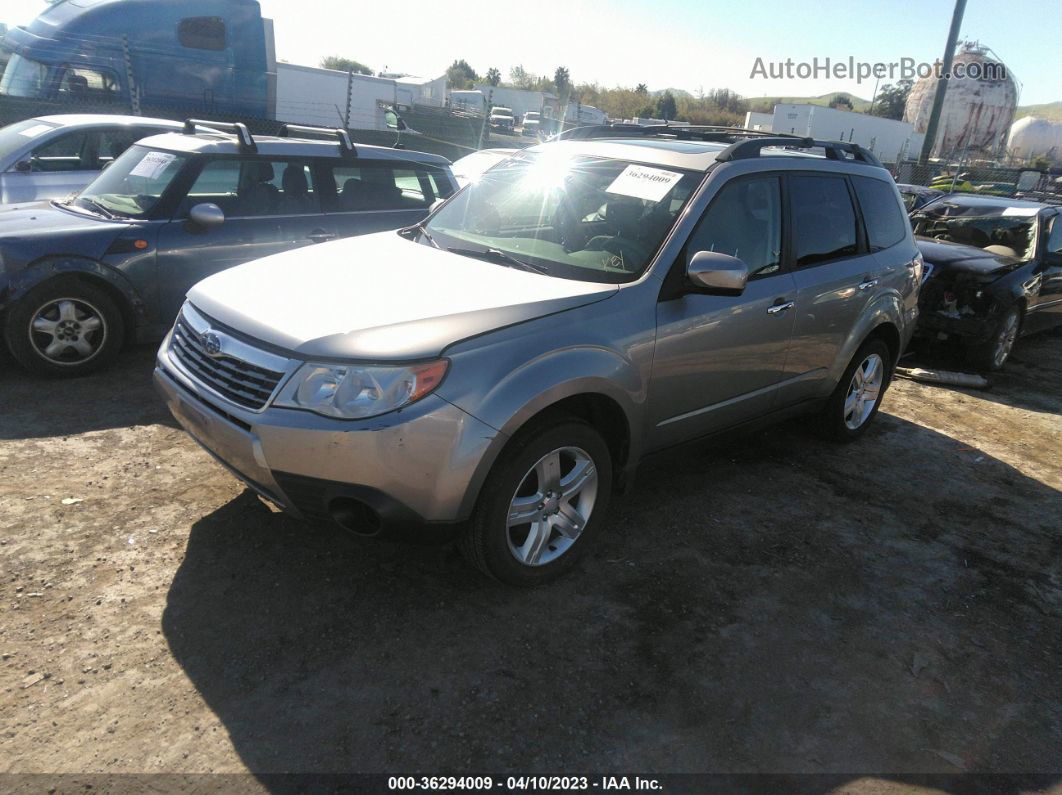 2009 Subaru Forester X W/prem/all-weather Silver vin: JF2SH63639G730091