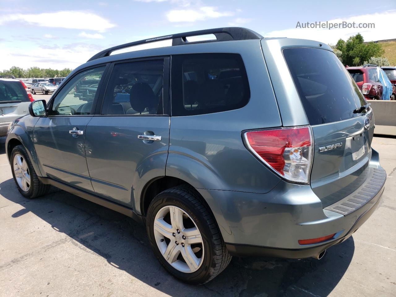 2009 Subaru Forester 2.5x Premium Green vin: JF2SH63639H774845