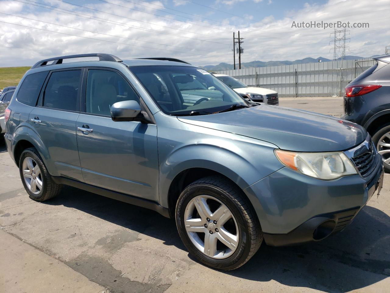 2009 Subaru Forester 2.5x Premium Green vin: JF2SH63639H774845