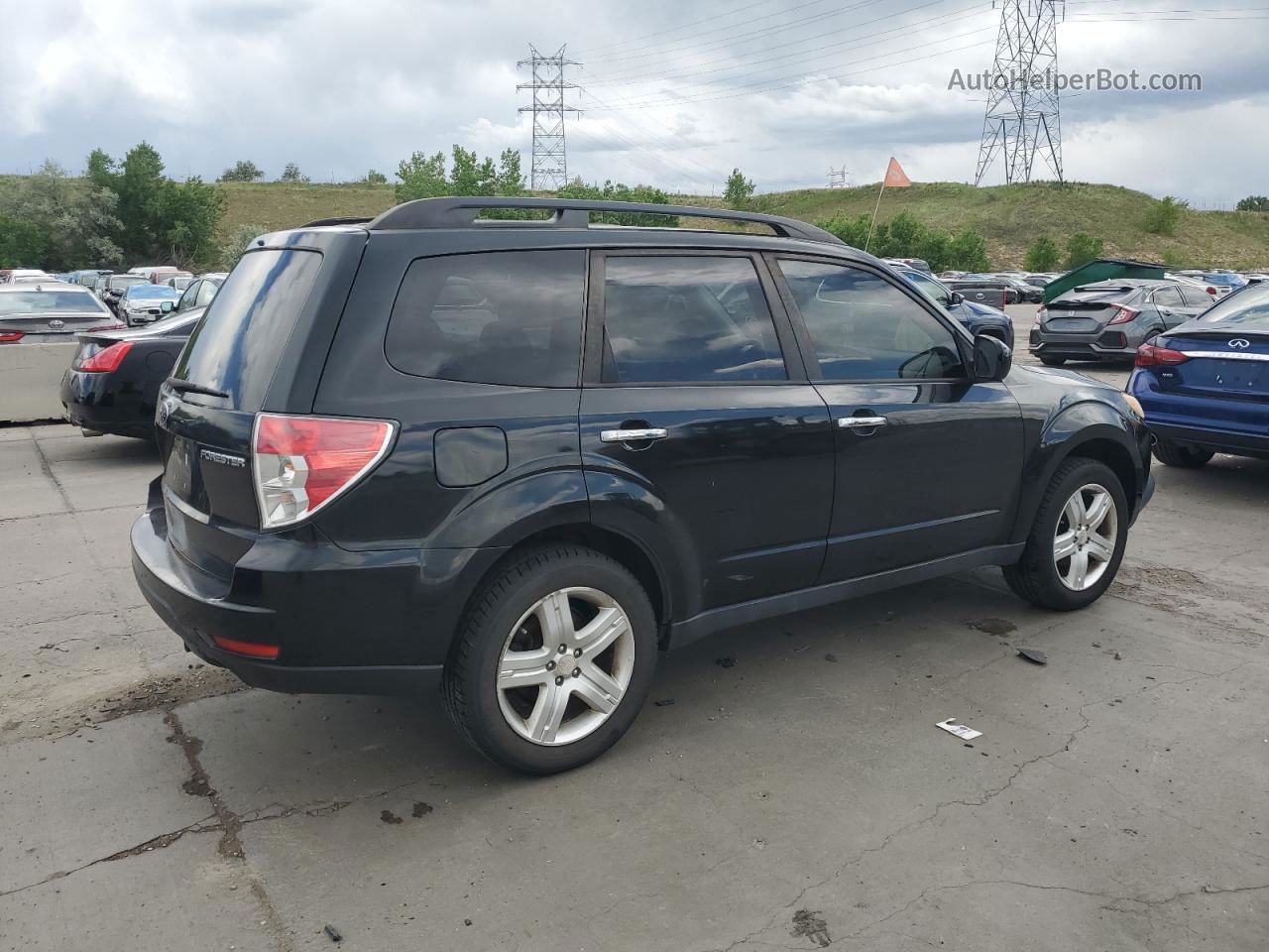 2009 Subaru Forester 2.5x Premium Черный vin: JF2SH63639H781651