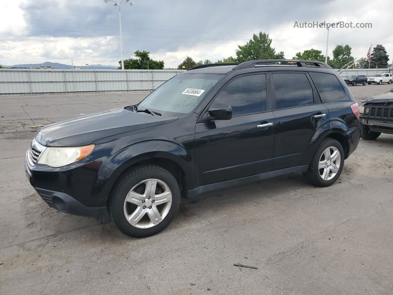 2009 Subaru Forester 2.5x Premium Black vin: JF2SH63639H781651