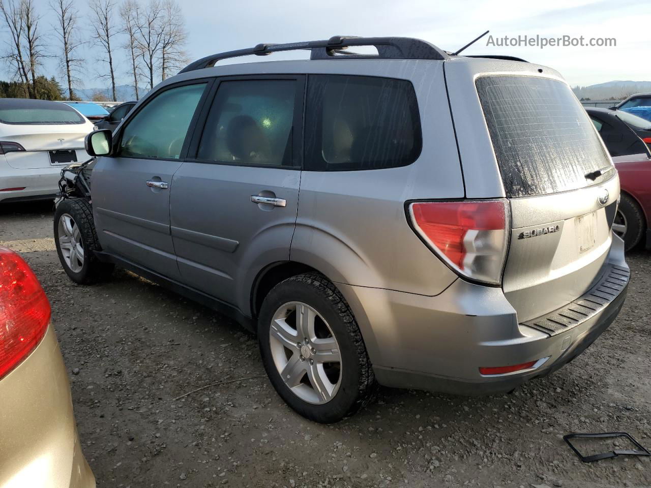 2009 Subaru Forester 2.5x Premium Silver vin: JF2SH63649G727751