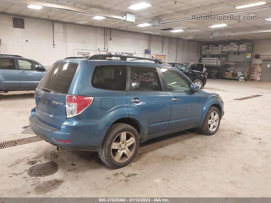 2009 Subaru Forester X W/premium Pkg Blue vin: JF2SH63649H719031