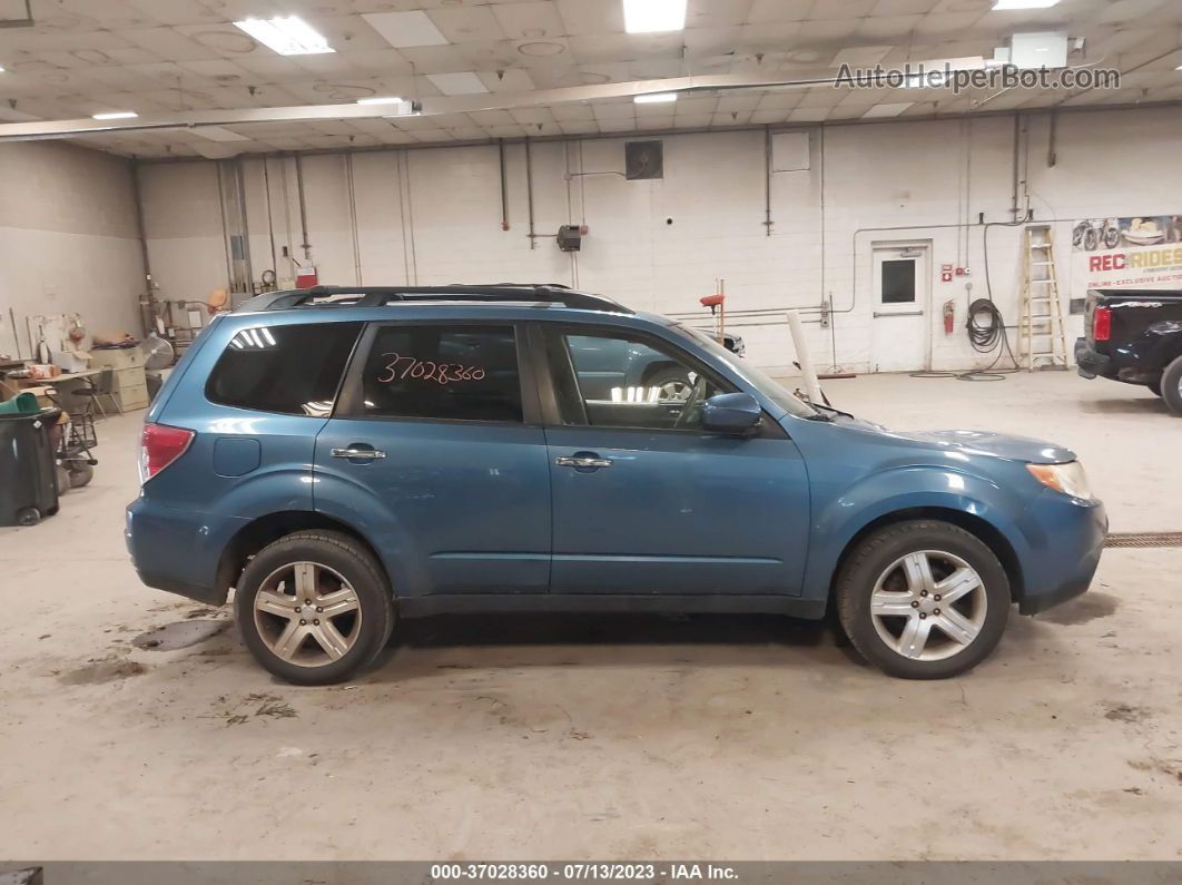 2009 Subaru Forester X W/premium Pkg Blue vin: JF2SH63649H719031