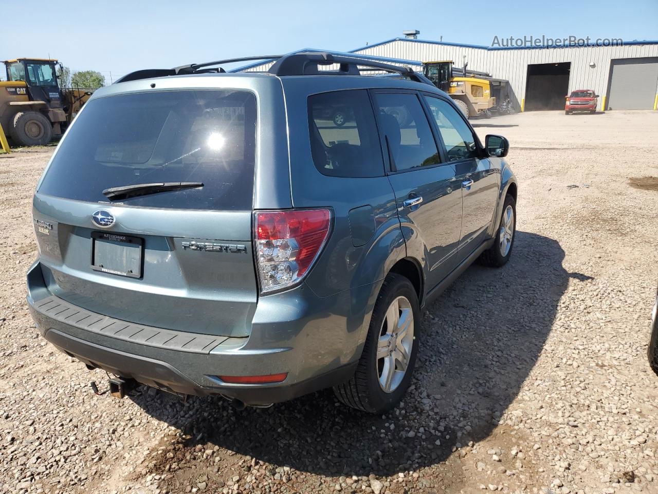 2009 Subaru Forester 2.5x Premium Teal vin: JF2SH63649H722866