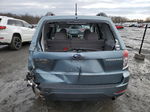 2009 Subaru Forester 2.5x Premium Teal vin: JF2SH63649H743412