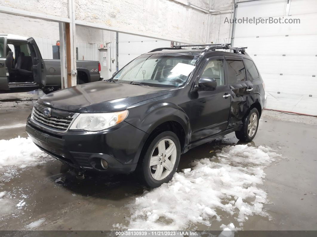 2009 Subaru Forester 2.5x Black vin: JF2SH63649H744124