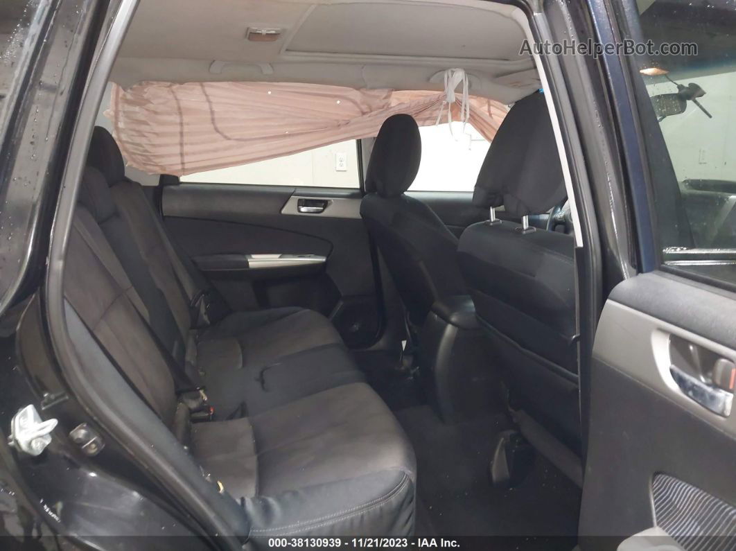 2009 Subaru Forester 2.5x Черный vin: JF2SH63649H744124