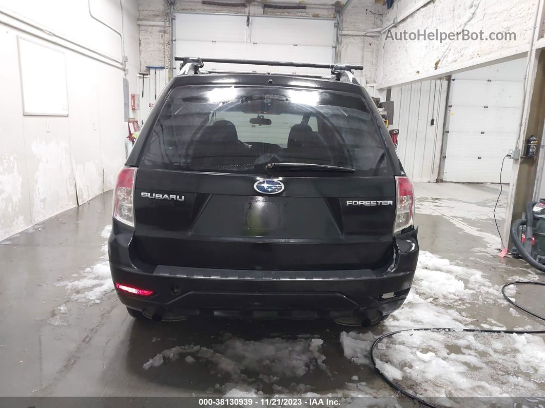 2009 Subaru Forester 2.5x Black vin: JF2SH63649H744124