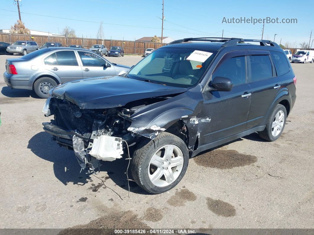 2009 Subaru Forester 2.5x Black vin: JF2SH63649H745189