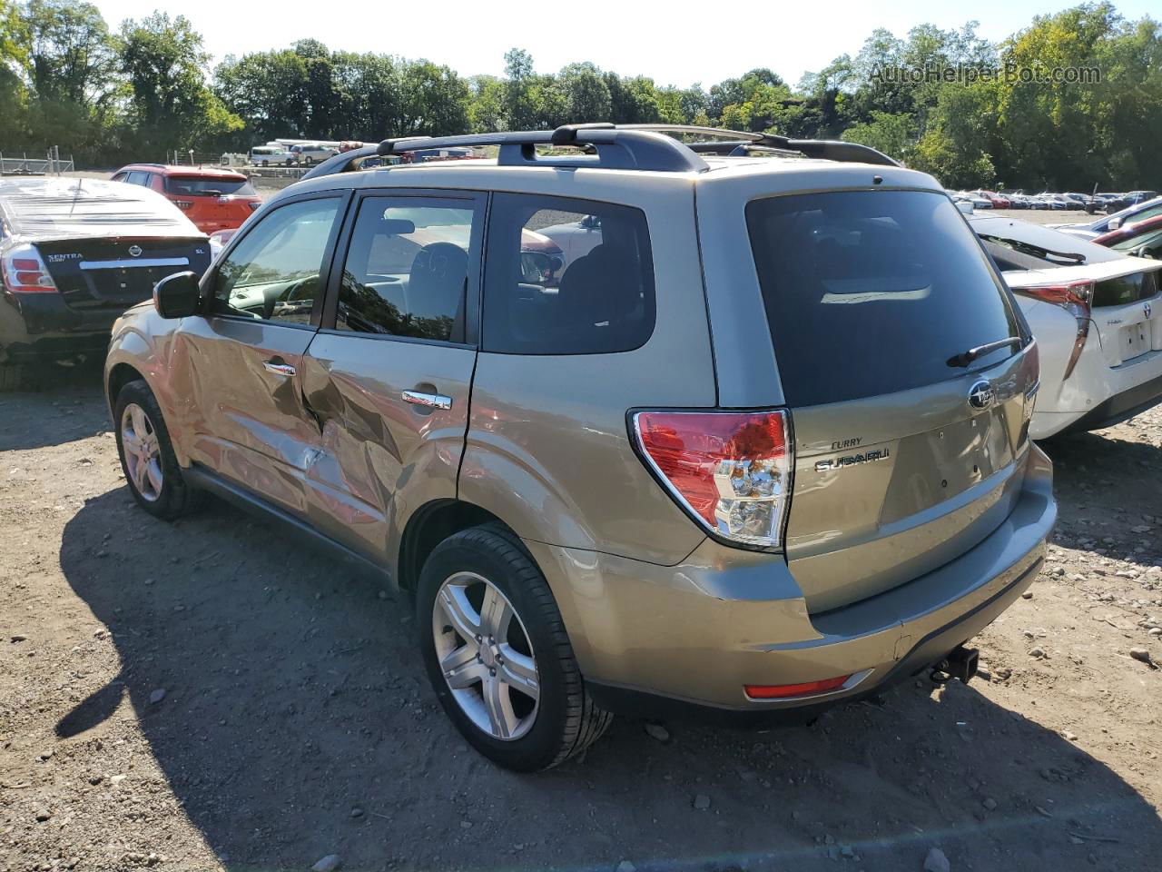 2009 Subaru Forester 2.5x Premium Серый vin: JF2SH63649H780055