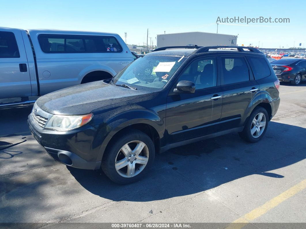 2009 Subaru Forester 2.5x Black vin: JF2SH63649H782467