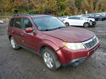 2009 Subaru Forester 2.5x Premium Red vin: JF2SH63659G714832