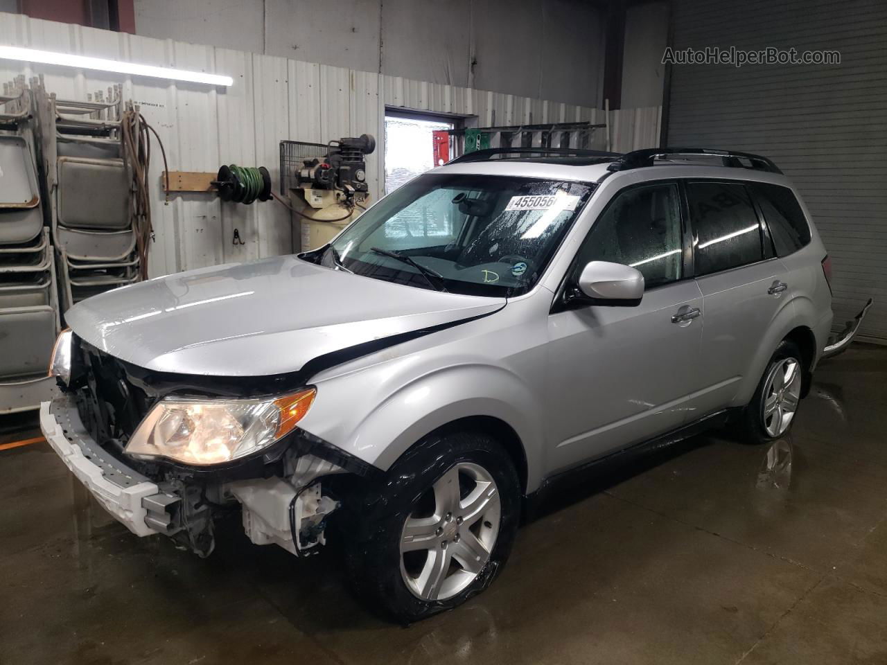 2009 Subaru Forester 2.5x Premium Silver vin: JF2SH63659H709821