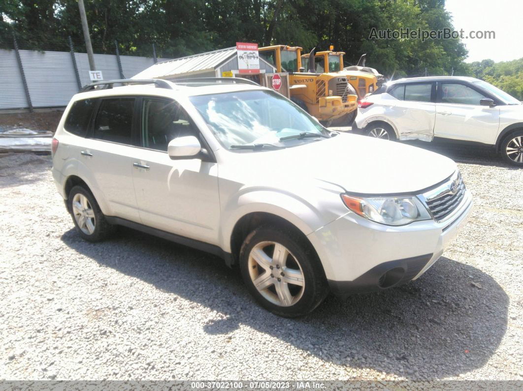 2009 Subaru Forester X W/prem/all-weather Белый vin: JF2SH63659H725811