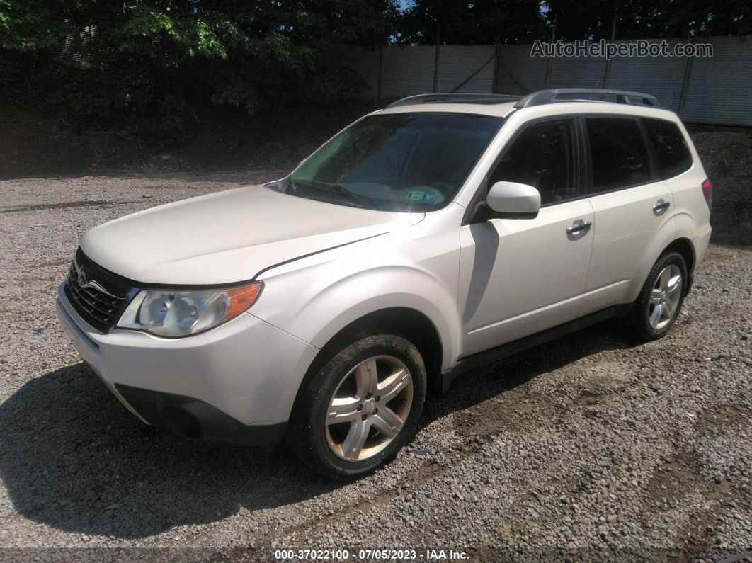 2009 Subaru Forester X W/prem/all-weather Белый vin: JF2SH63659H725811