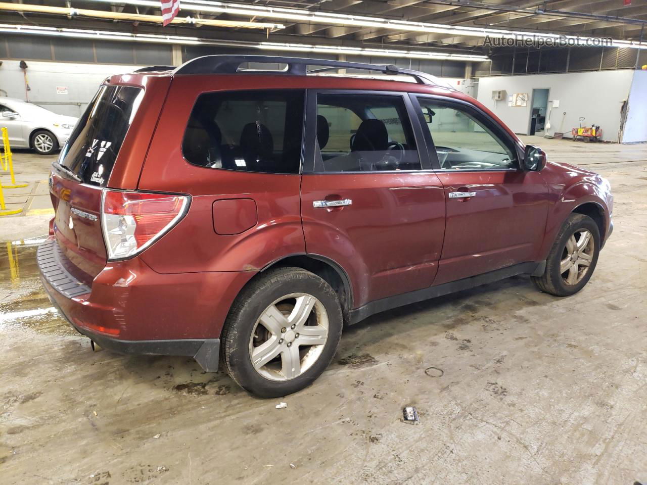 2009 Subaru Forester 2.5x Premium Burgundy vin: JF2SH63659H731320