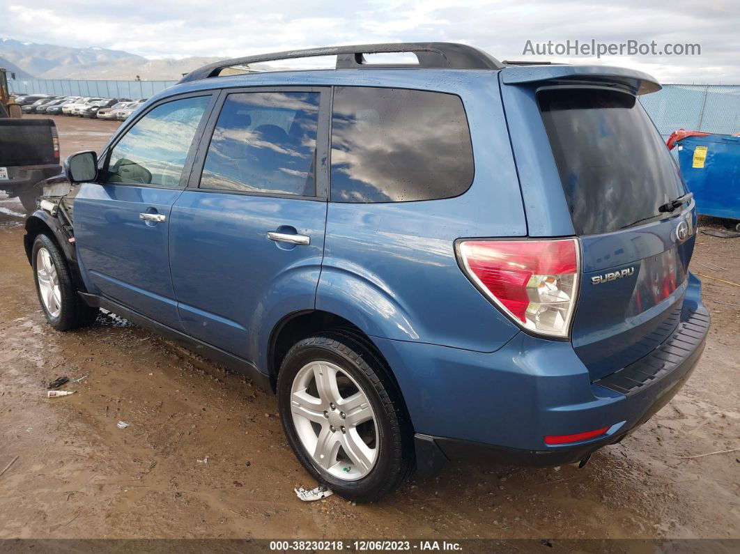 2009 Subaru Forester 2.5x Blue vin: JF2SH63659H760025