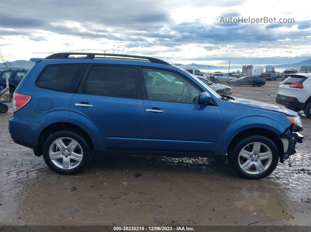 2009 Subaru Forester 2.5x Blue vin: JF2SH63659H760025