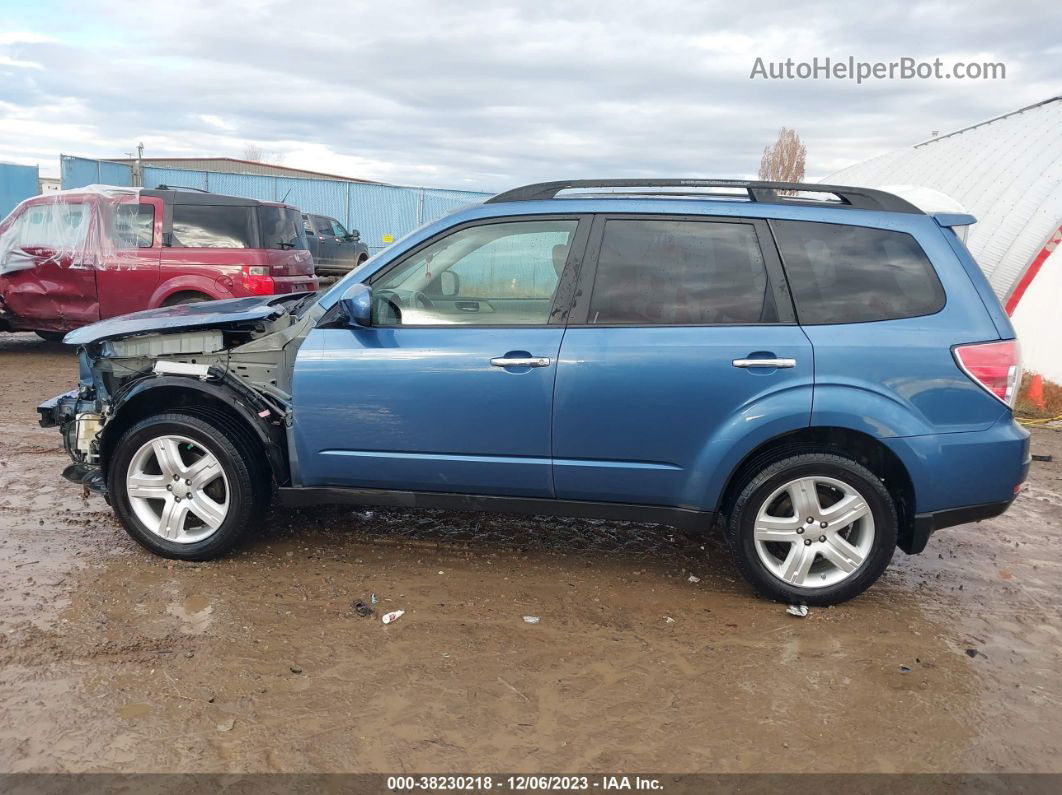 2009 Subaru Forester 2.5x Blue vin: JF2SH63659H760025