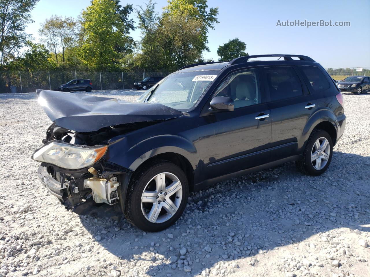 2009 Subaru Forester 2.5x Premium Black vin: JF2SH63659H792229