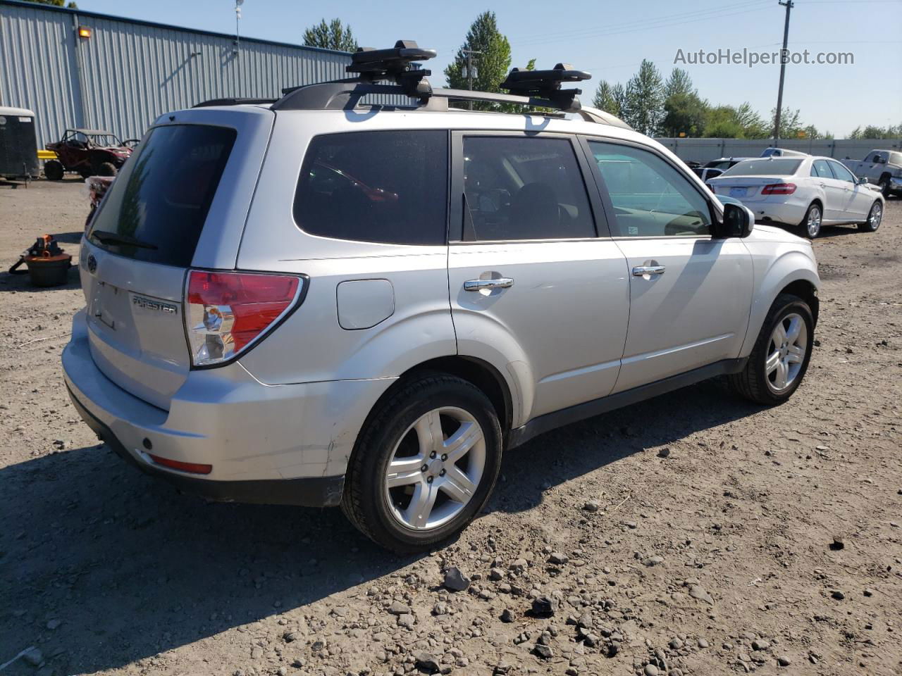 2009 Subaru Forester 2.5x Premium Silver vin: JF2SH63659H793512