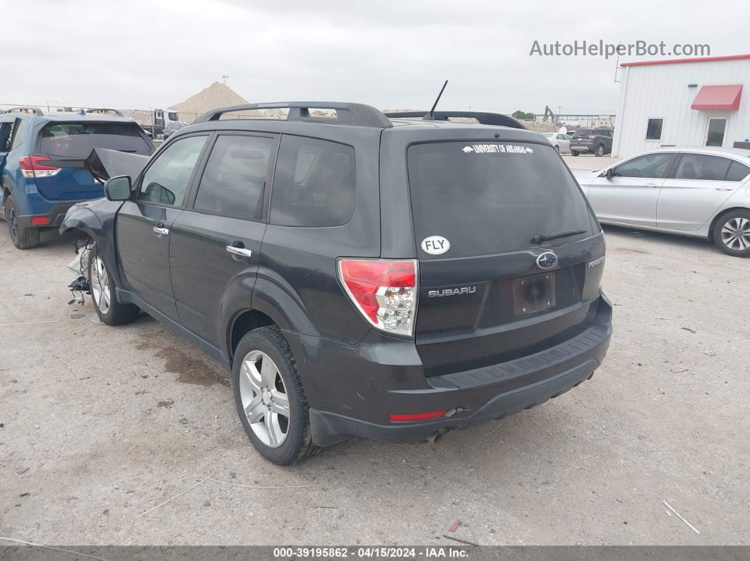 2009 Subaru Forester 2.5x Black vin: JF2SH63669G717545