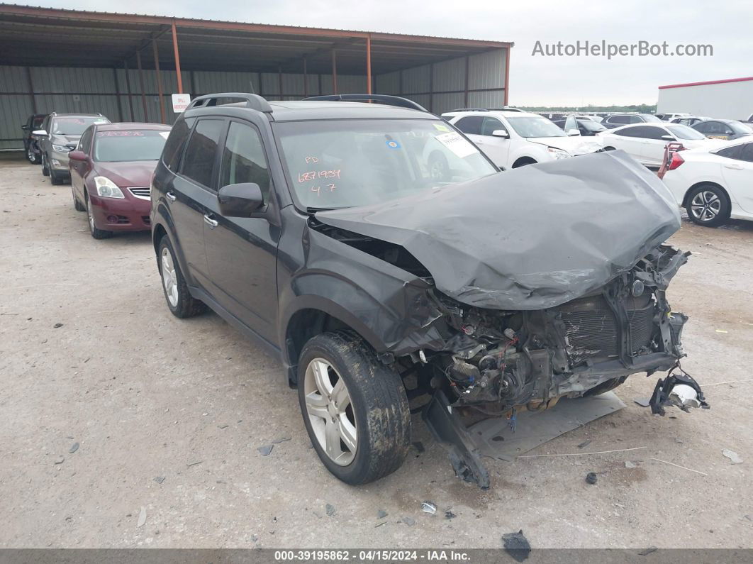 2009 Subaru Forester 2.5x Black vin: JF2SH63669G717545