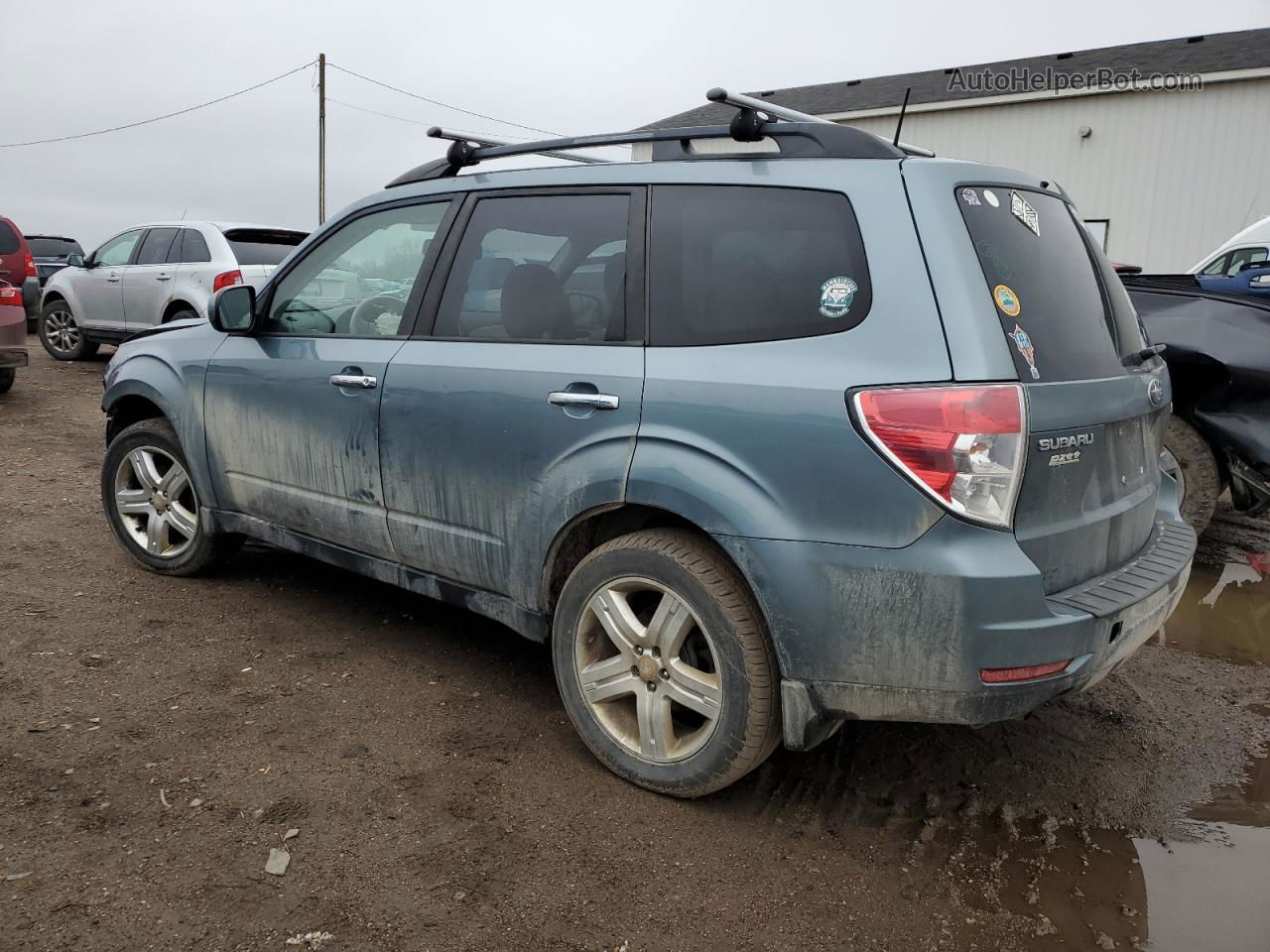 2009 Subaru Forester 2.5x Premium Blue vin: JF2SH63669H702666