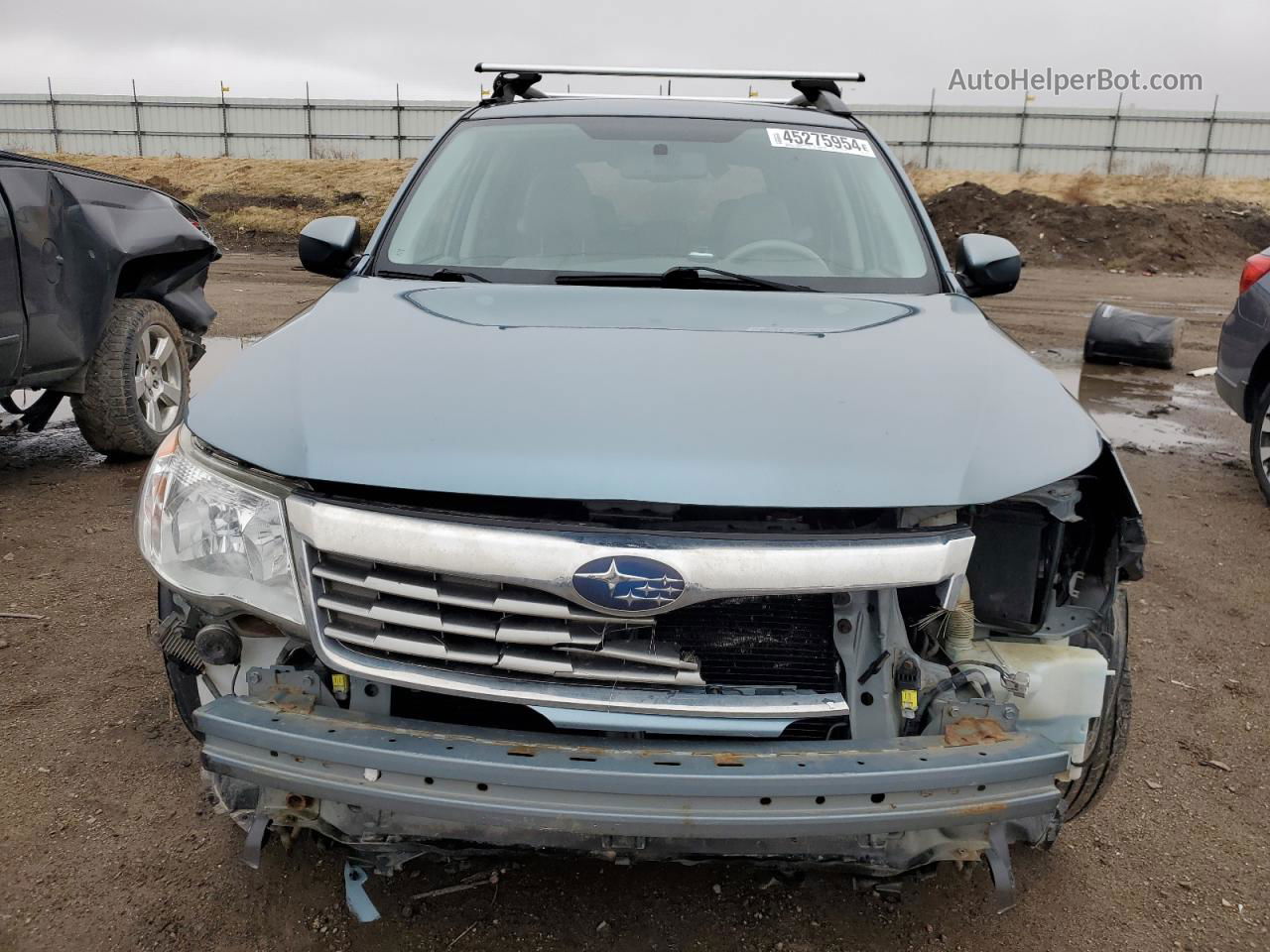 2009 Subaru Forester 2.5x Premium Blue vin: JF2SH63669H702666