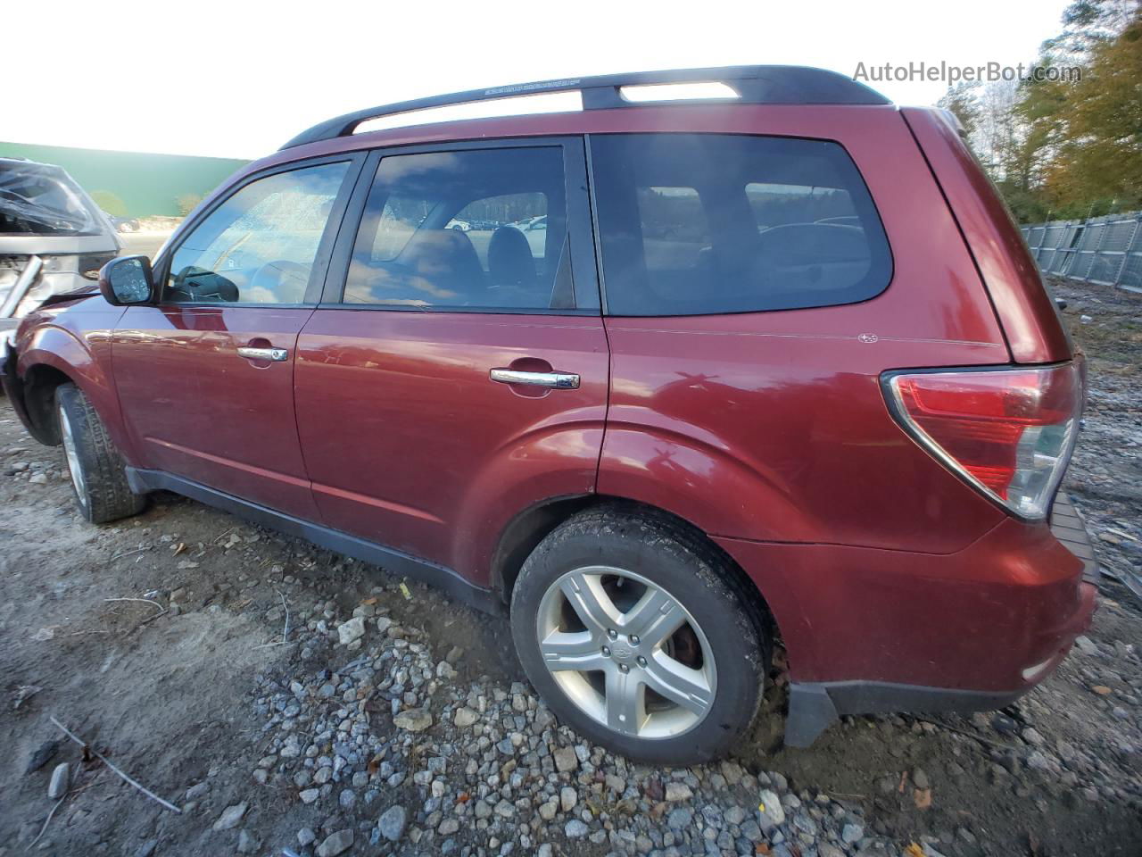 2009 Subaru Forester 2.5x Premium Maroon vin: JF2SH63669H707320