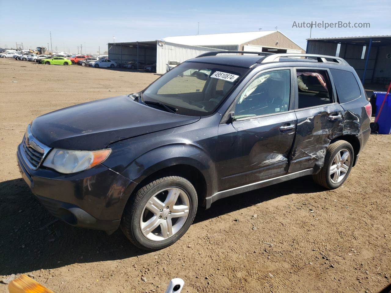 2009 Subaru Forester 2.5x Premium Black vin: JF2SH63669H746893