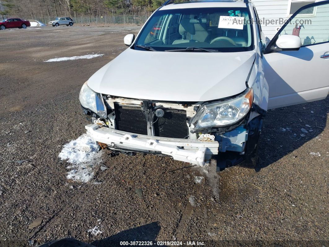 2009 Subaru Forester 2.5x Белый vin: JF2SH63669H748725