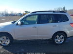 2009 Subaru Forester 2.5x White vin: JF2SH63669H748725