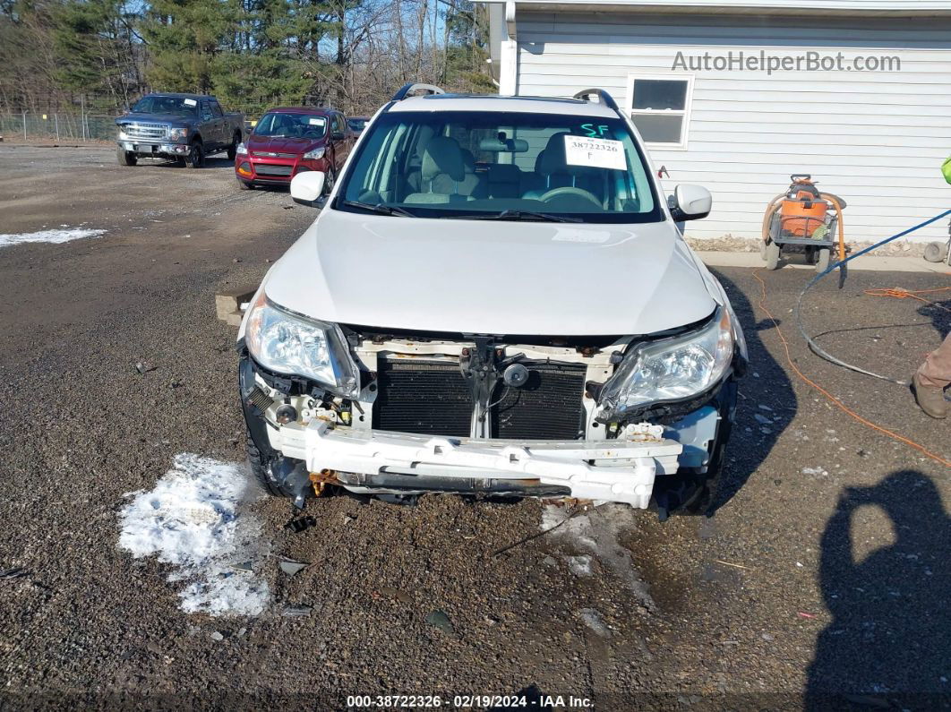 2009 Subaru Forester 2.5x White vin: JF2SH63669H748725