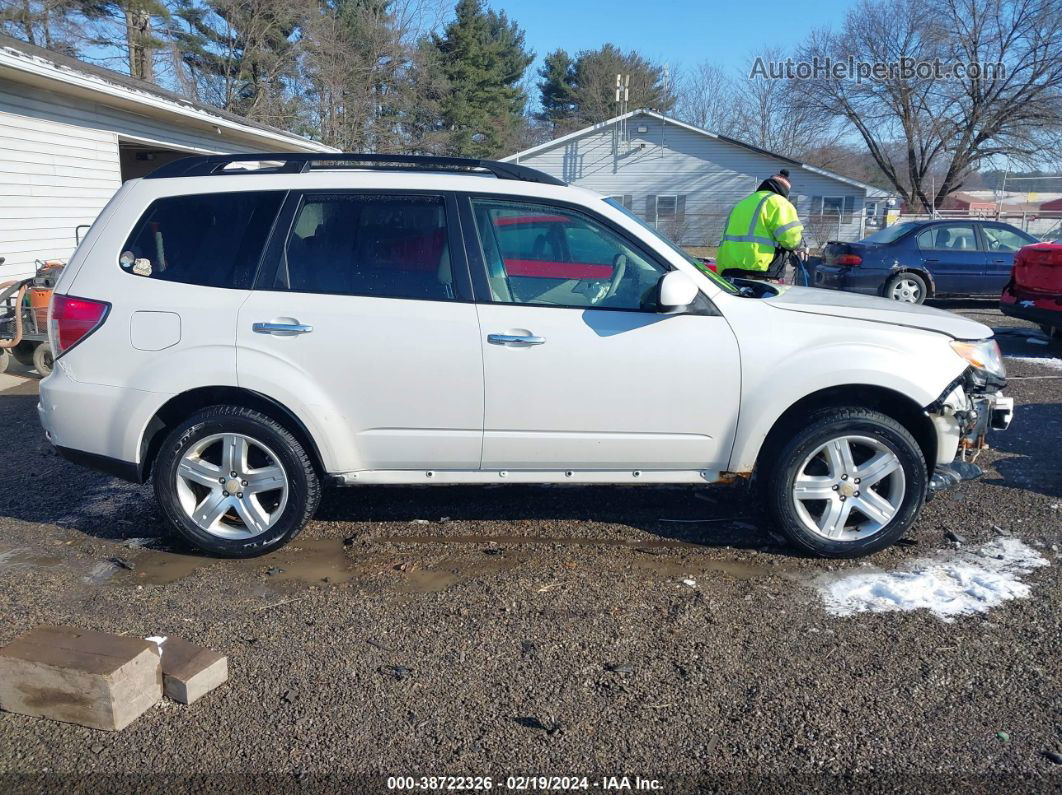 2009 Subaru Forester 2.5x White vin: JF2SH63669H748725