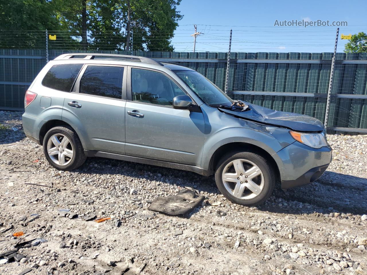 2009 Subaru Forester 2.5x Premium Green vin: JF2SH63669H756582