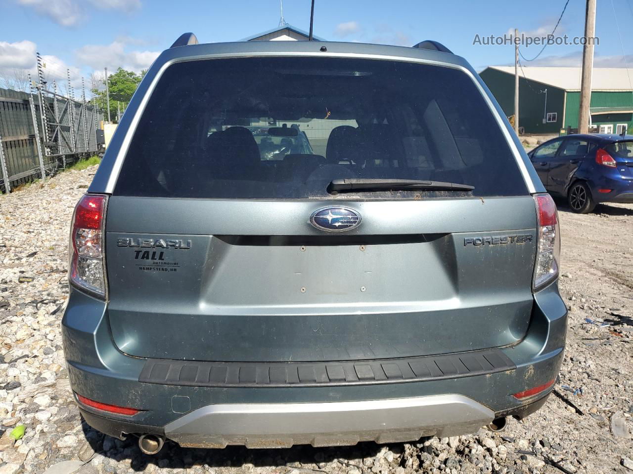 2009 Subaru Forester 2.5x Premium Green vin: JF2SH63669H756582