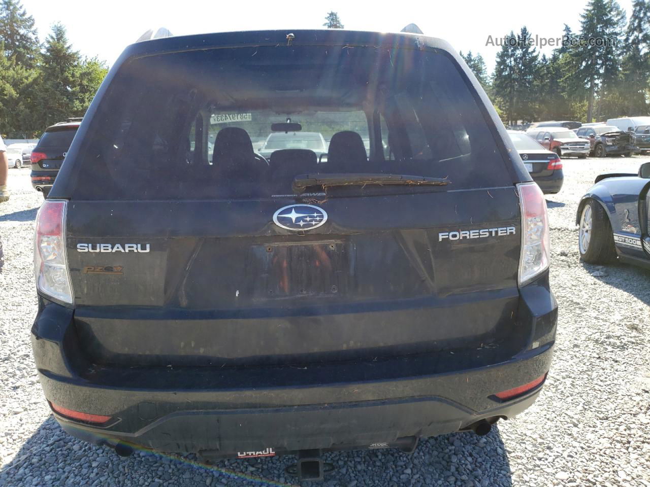 2009 Subaru Forester 2.5x Premium Black vin: JF2SH63669H774872