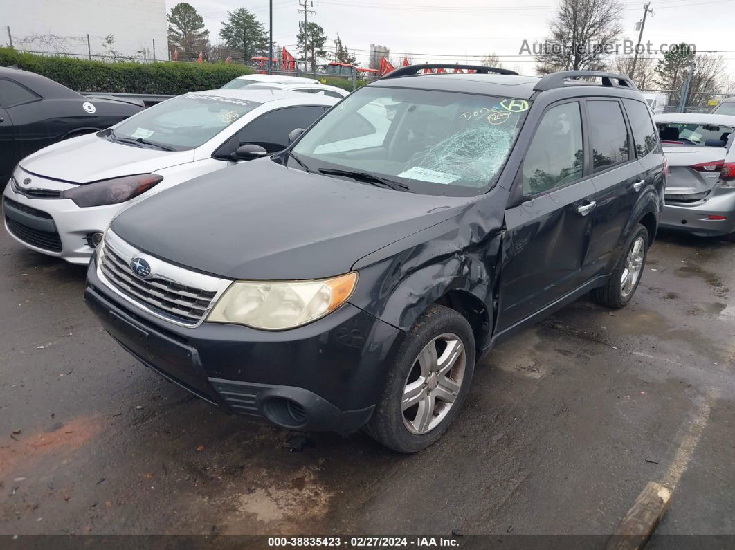 2009 Subaru Forester 2.5x Premium Black vin: JF2SH63669H782406