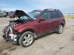 2009 Subaru Forester 2.5x Premium Red vin: JF2SH63669H788819