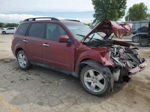 2009 Subaru Forester 2.5x Premium Red vin: JF2SH63669H788819