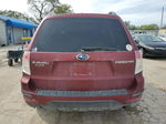 2009 Subaru Forester 2.5x Premium Red vin: JF2SH63669H788819