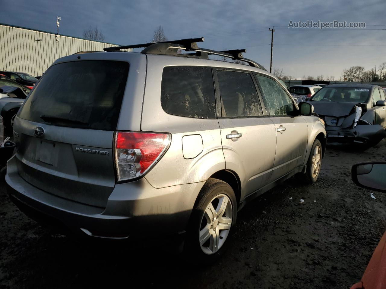 2009 Subaru Forester 2.5x Premium Silver vin: JF2SH63679H705222