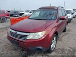 2009 Subaru Forester 2.5x Burgundy vin: JF2SH63679H731609