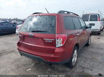 2009 Subaru Forester 2.5x Бордовый vin: JF2SH63679H731609