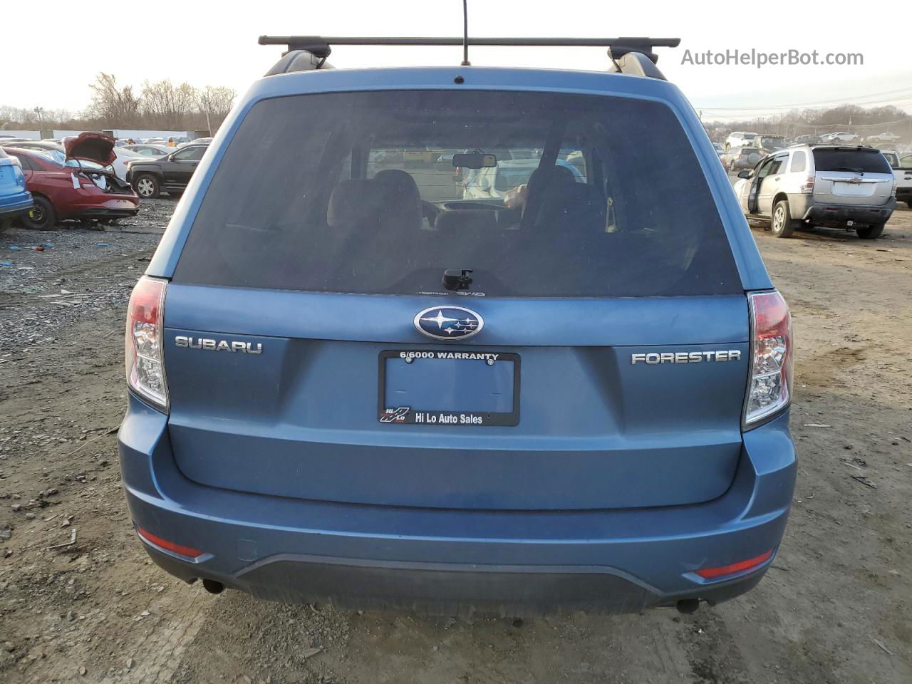 2009 Subaru Forester 2.5x Premium Blue vin: JF2SH63679H773746