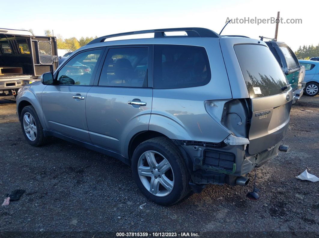 2009 Subaru Forester X W/prem/all-weather Silver vin: JF2SH63679H773889